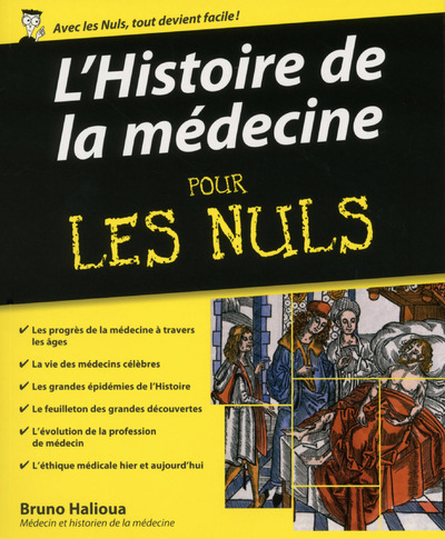 L'Histoire de la médecine Pour les Nuls (9782754065856-front-cover)