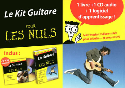 Kit guitare pour les nuls (9782754032162-front-cover)
