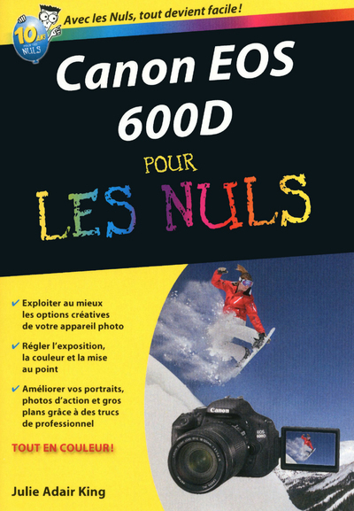 Canon EOS 600 D Poche Pour les nuls (9782754031431-front-cover)