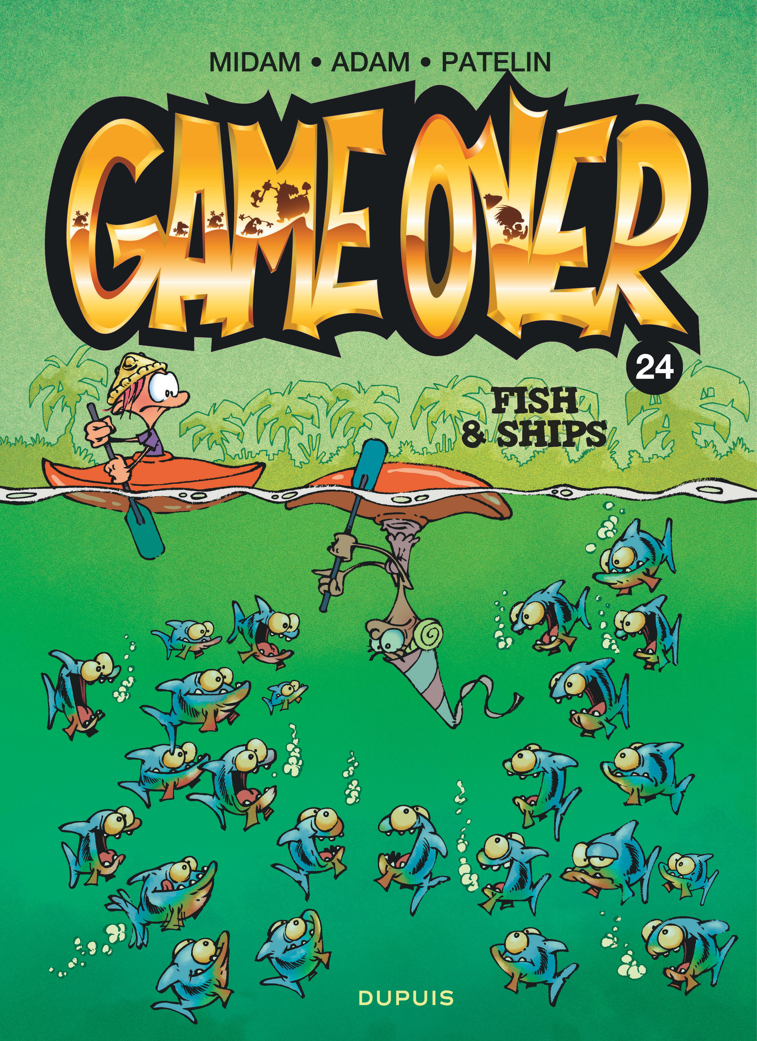 Game over - Tome 24 - Fish & Ships (9782808510233-front-cover)