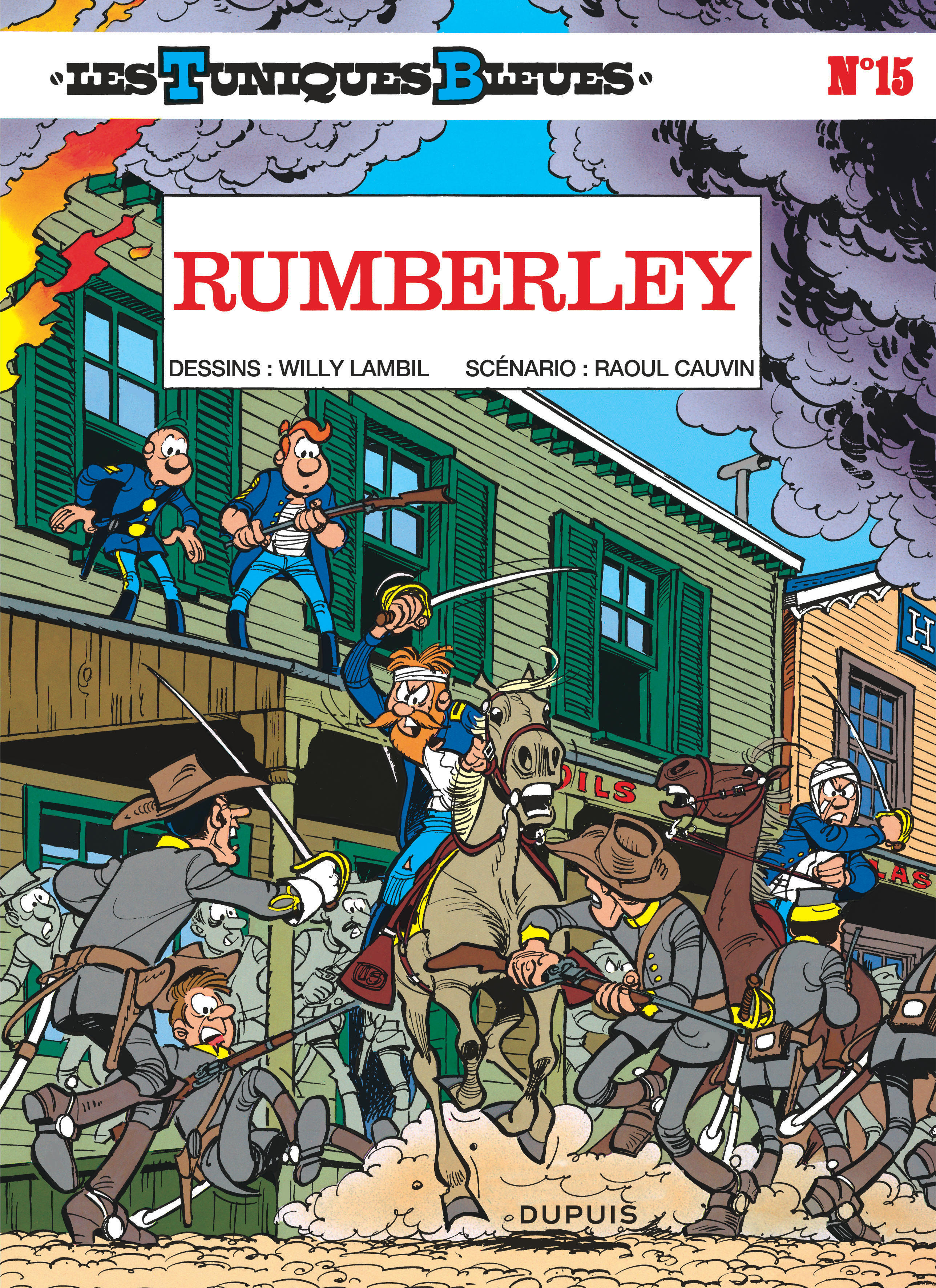 Les Tuniques Bleues - Tome 15 - Rumberley (9782808516655-front-cover)