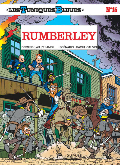Les Tuniques Bleues - Tome 15 - Rumberley (9782808516655-front-cover)