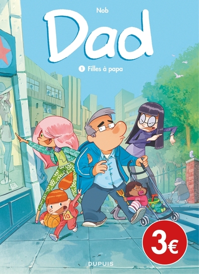 Dad - Tome 1 - Filles à papa / Edition spéciale, Limitée (Opé 2023 à 3  ) (9782808500135-front-cover)