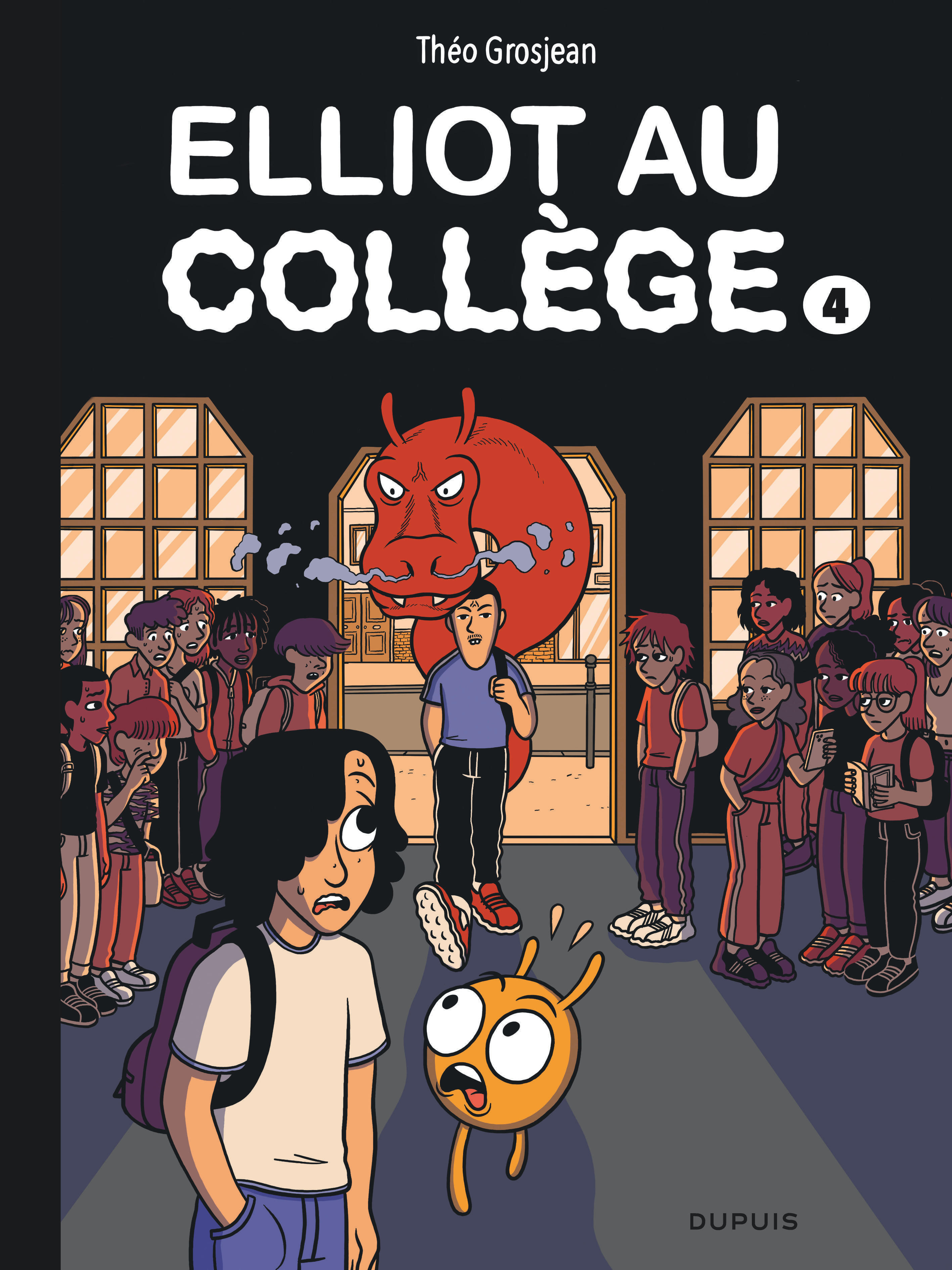 Elliot au collège - Tome 4 - Dernier frisson (9782808510288-front-cover)