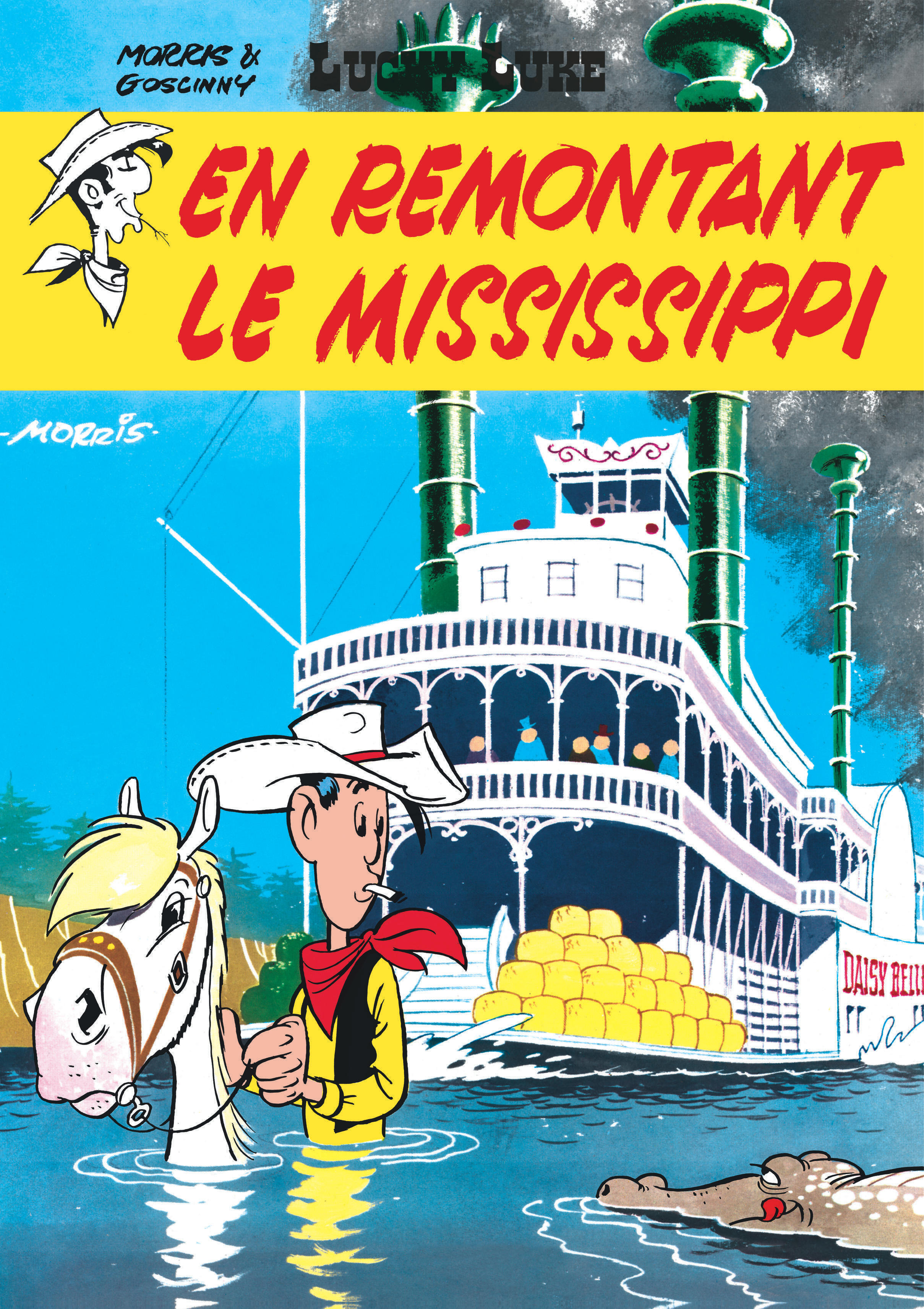 Lucky Luke - Tome 16 - En remontant le Mississippi (9782808516808-front-cover)