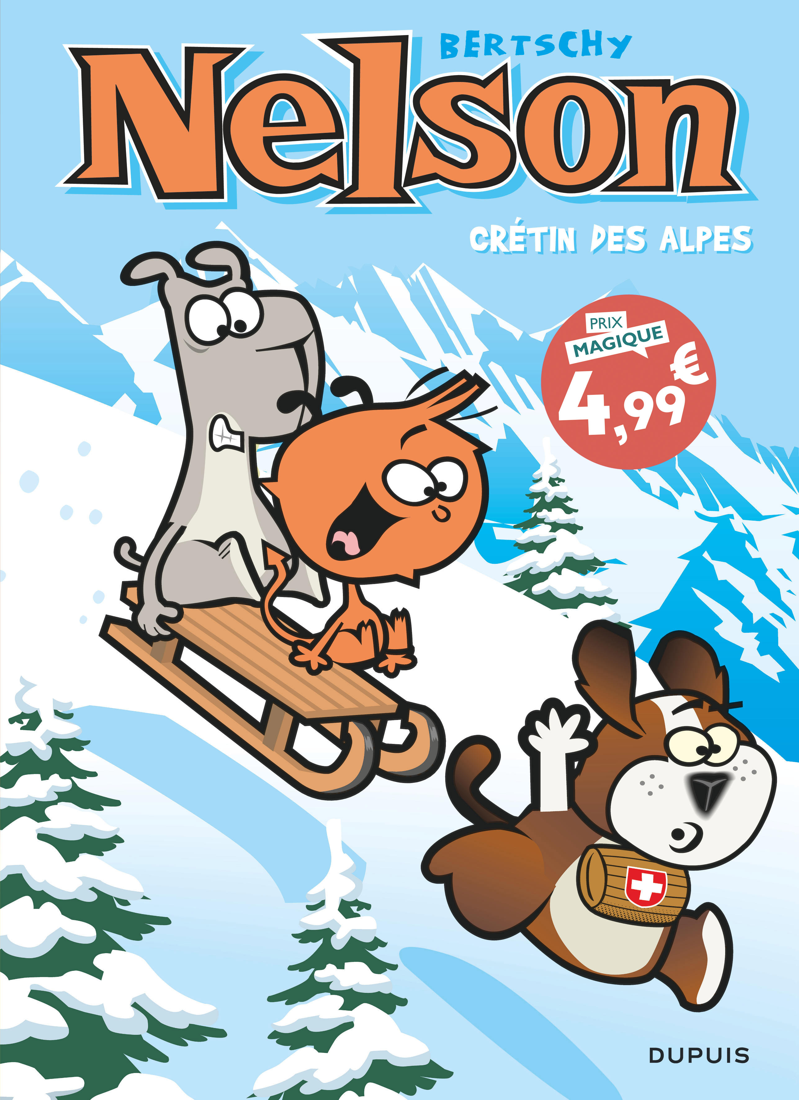 Nelson - Tome 18 - Crétin des Alpes (9782808514545-front-cover)