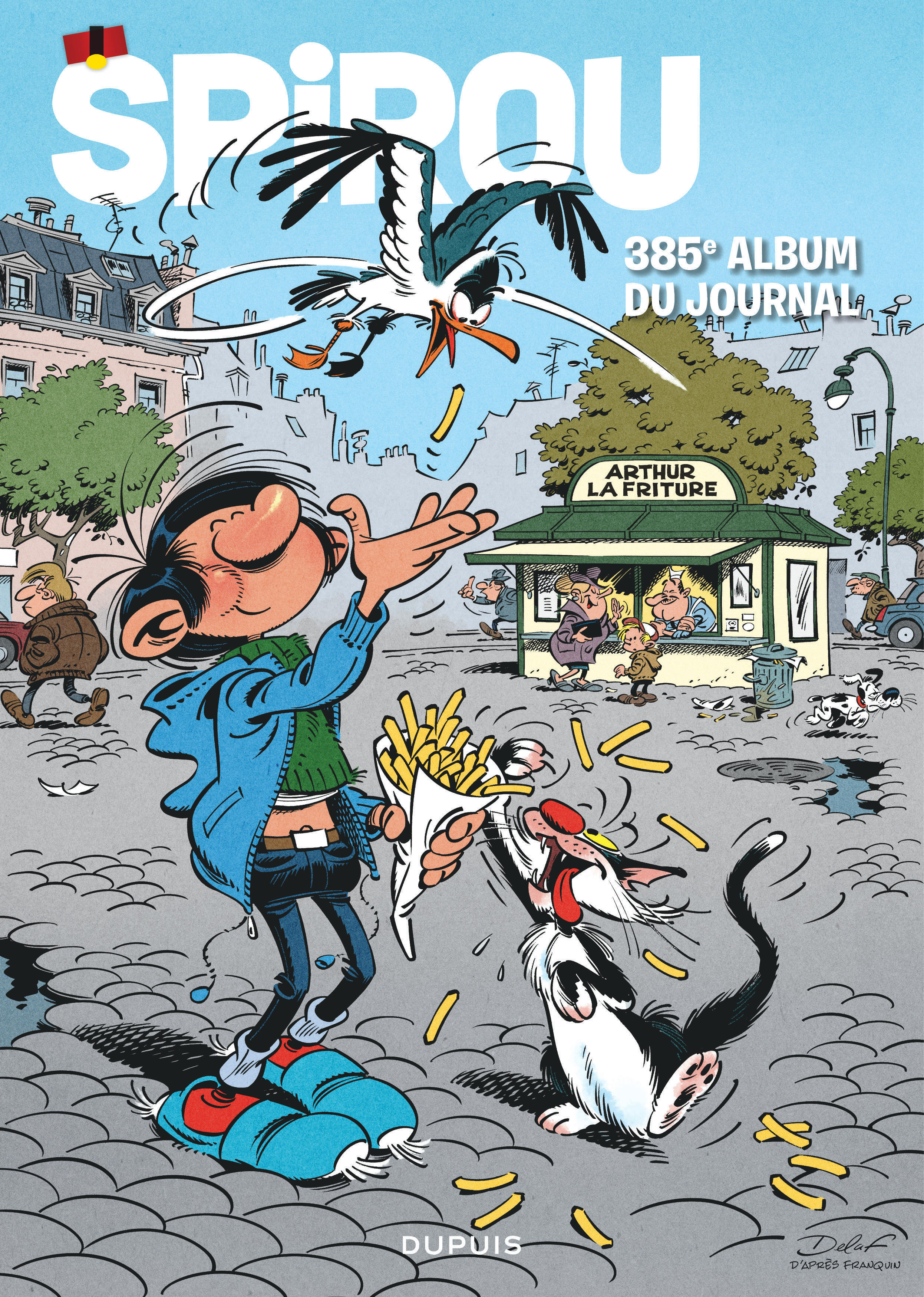 Recueil Spirou - Tome 385 (9782808510196-front-cover)