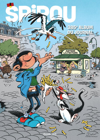 Recueil Spirou - Tome 385 (9782808510196-front-cover)