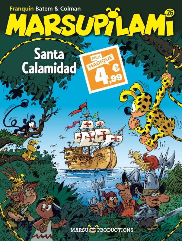 Marsupilami - Tome 26 -  Santa Calamidad / Edition spéciale (Indispensables 2024) (9782808504539-front-cover)