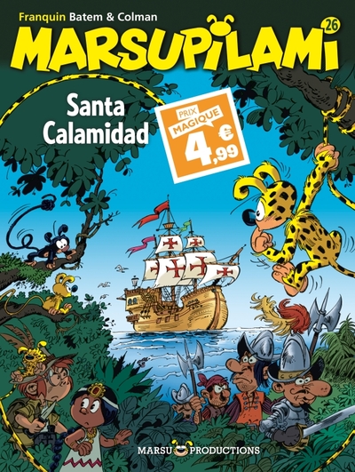 Marsupilami - Tome 26 -  Santa Calamidad / Edition spéciale (Indispensables 2024) (9782808504539-front-cover)