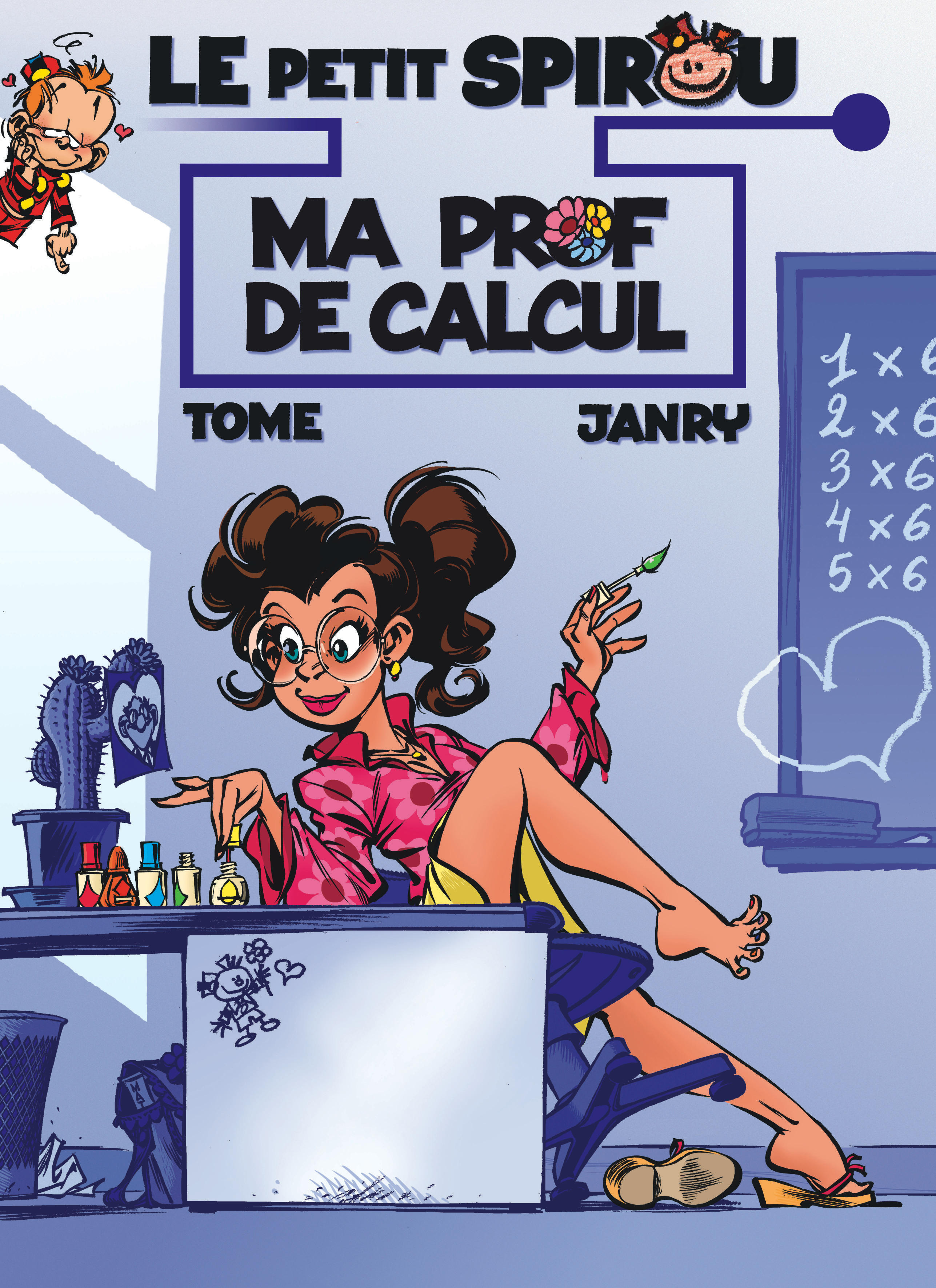 Le Petit Spirou présente... - Tome 3 - Ma prof de calcul (9782808516648-front-cover)
