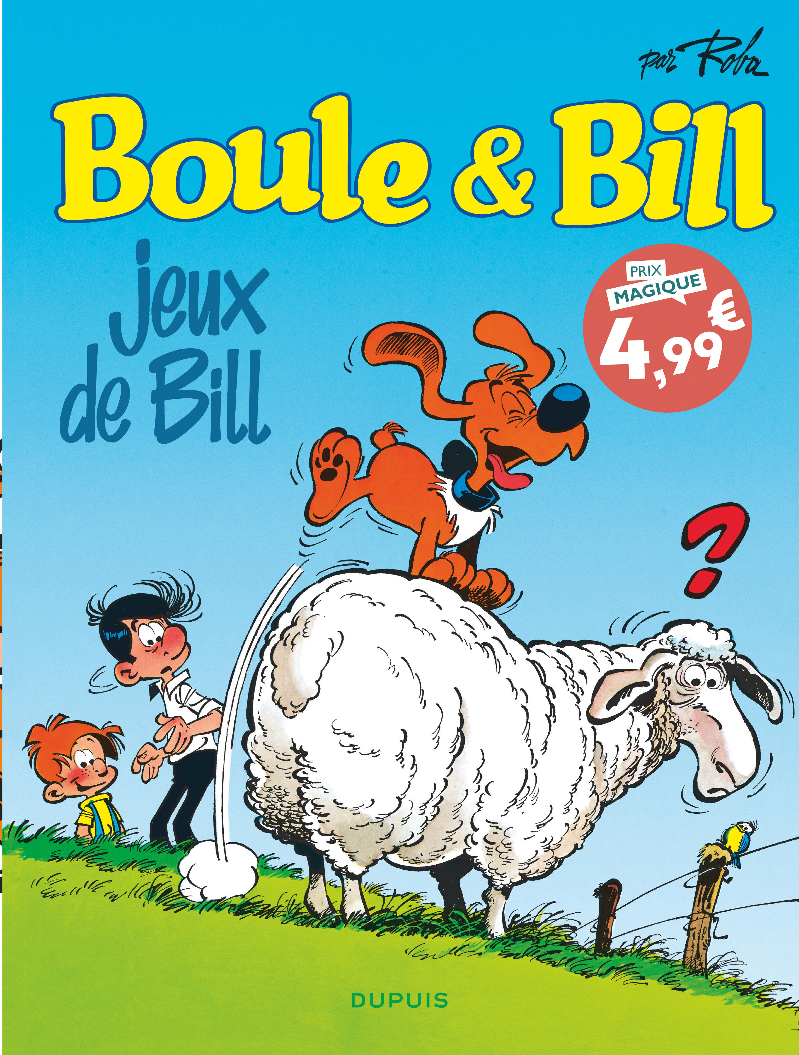 Boule et Bill - Tome 16 - Jeux de Bill (9782808514361-front-cover)