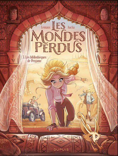 Les Mondes perdus - Tome 3 - Les bibliothèques de Pergame (9782808511902-front-cover)