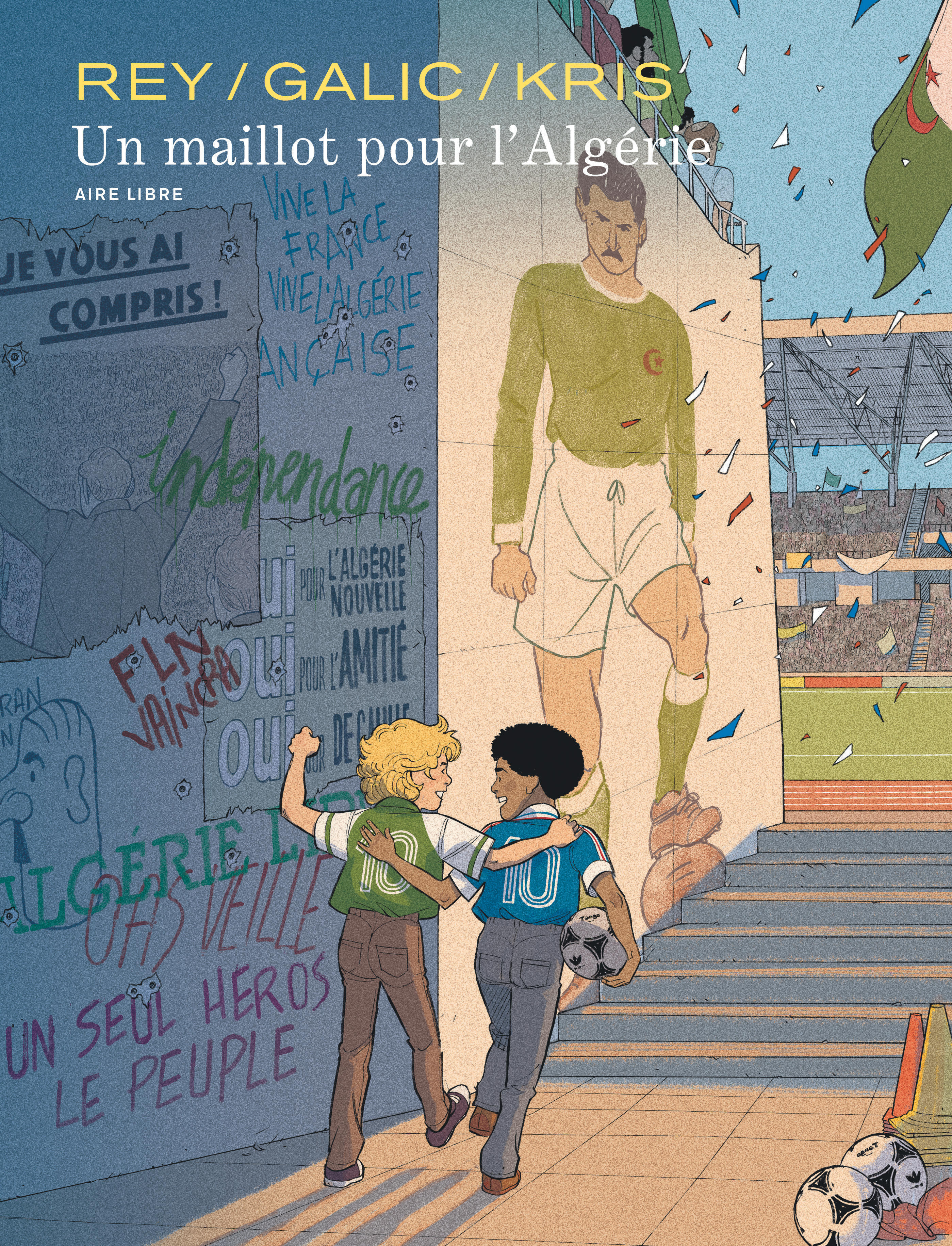 Un maillot pour l'Algérie (9782808516549-front-cover)