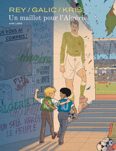 Un maillot pour l'Algérie (9782808516549-front-cover)