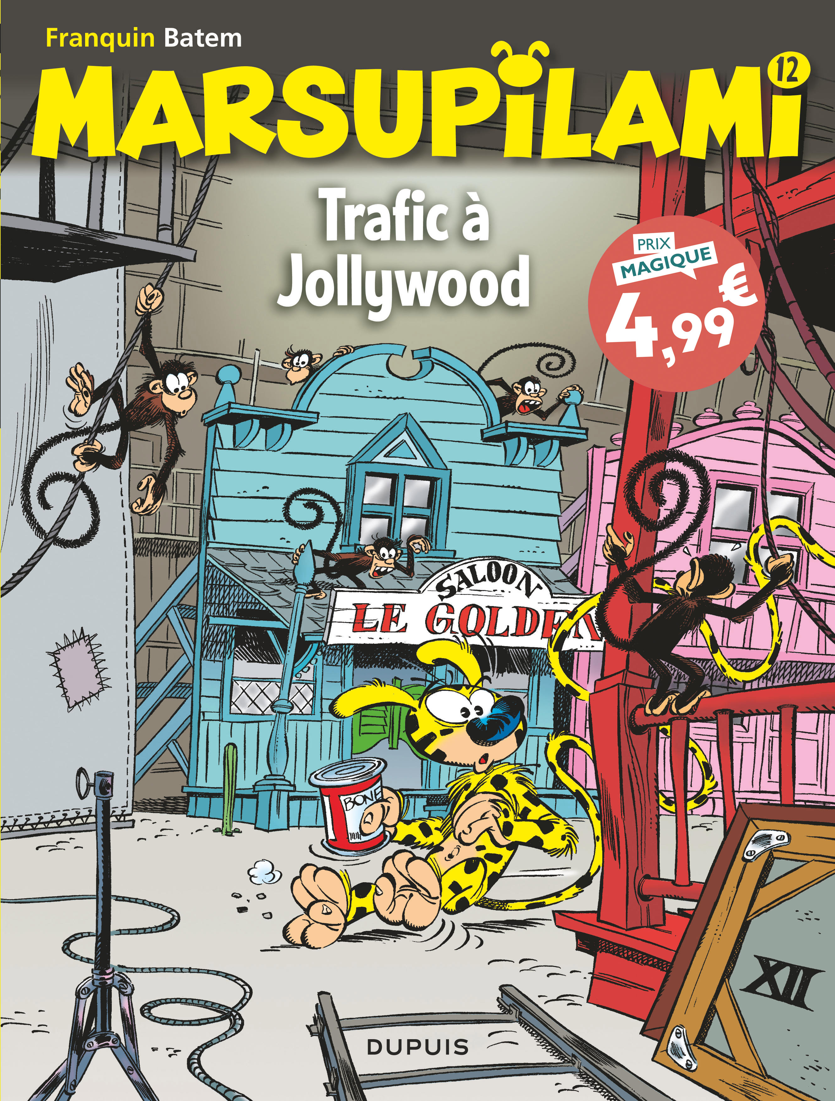 Marsupilami - Tome 12 - Trafic à Jollywood (9782808514477-front-cover)