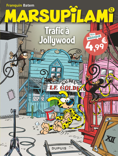 Marsupilami - Tome 12 - Trafic à Jollywood (9782808514477-front-cover)