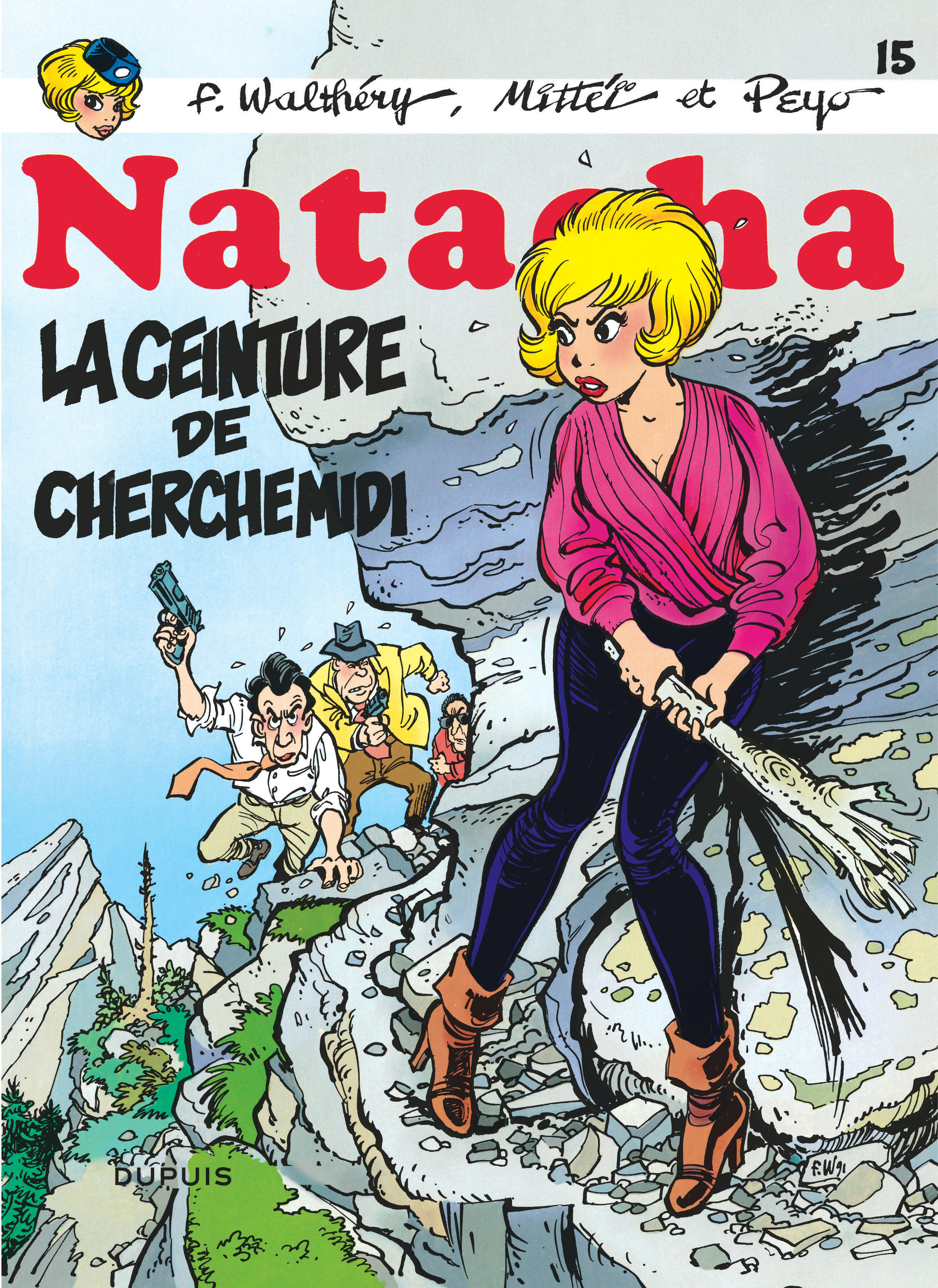 Natacha - Tome 15 - La ceinture de cherchemidi (9782808501491-front-cover)