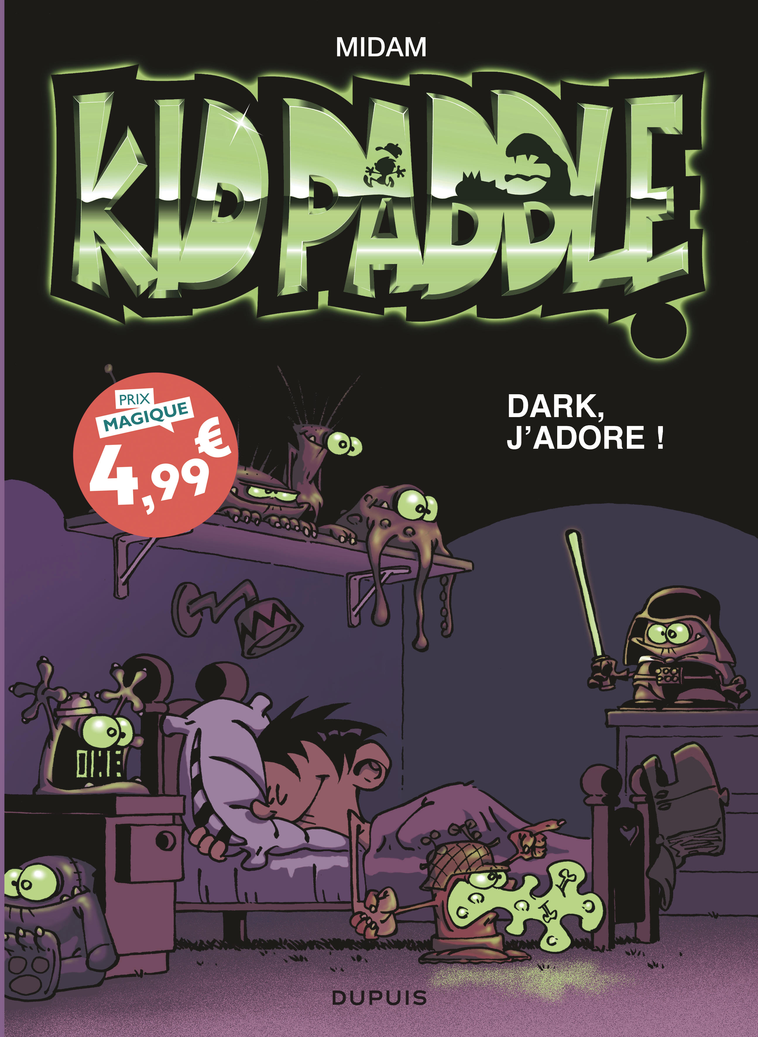 Kid Paddle - Tome 10 - Dark, j'adore (9782808514446-front-cover)