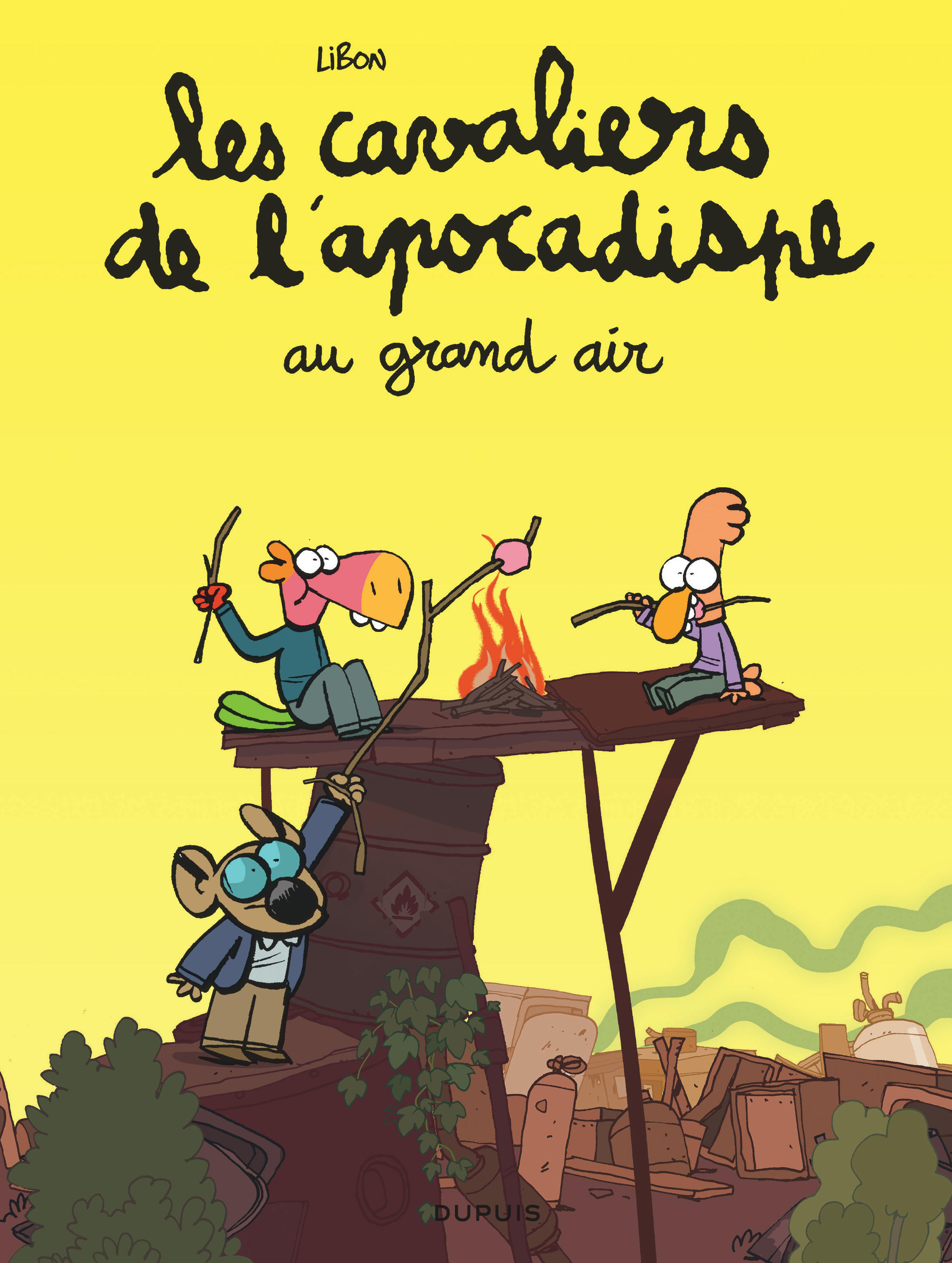 Les cavaliers de l'apocadispe - Tome 5 - au grand air (9782808510165-front-cover)