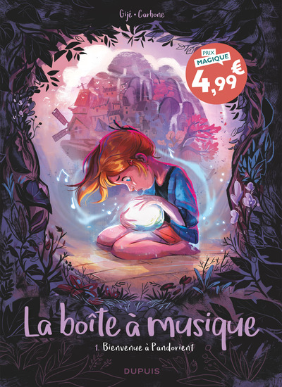 La boîte à musique - Tome 1 - Bienvenue à Pandorient (9782808514576-front-cover)