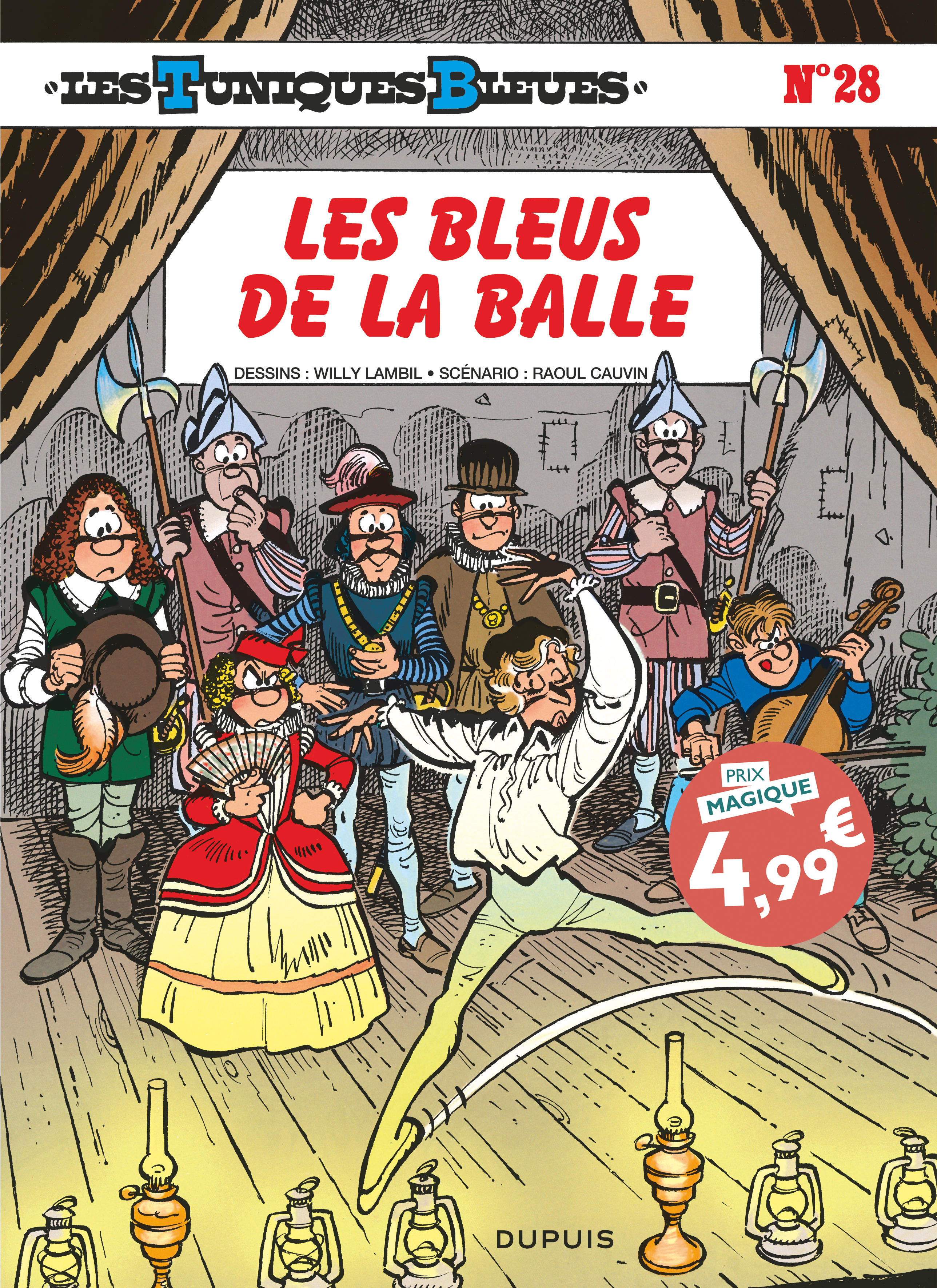 Les Tuniques Bleues - Tome 28 - Les Bleus de la balle (9782808514354-front-cover)