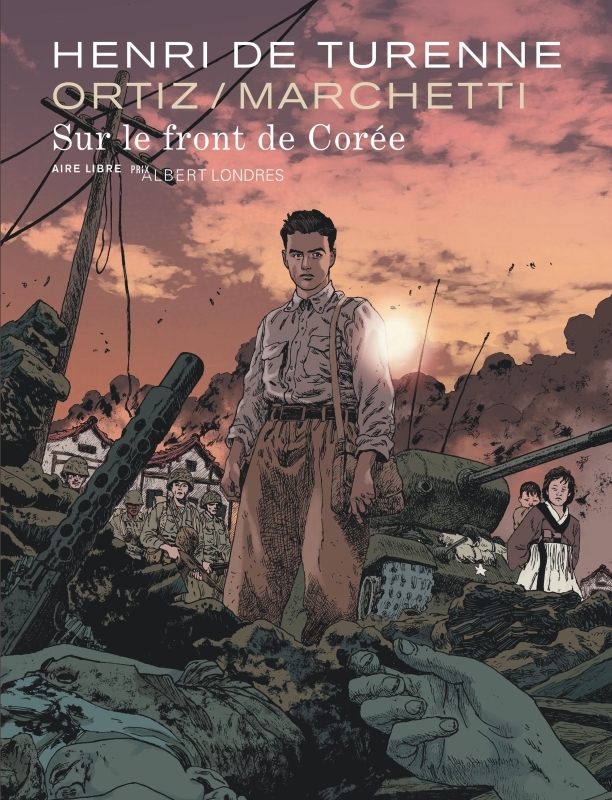 Sur le front de Corée (9782808502498-front-cover)