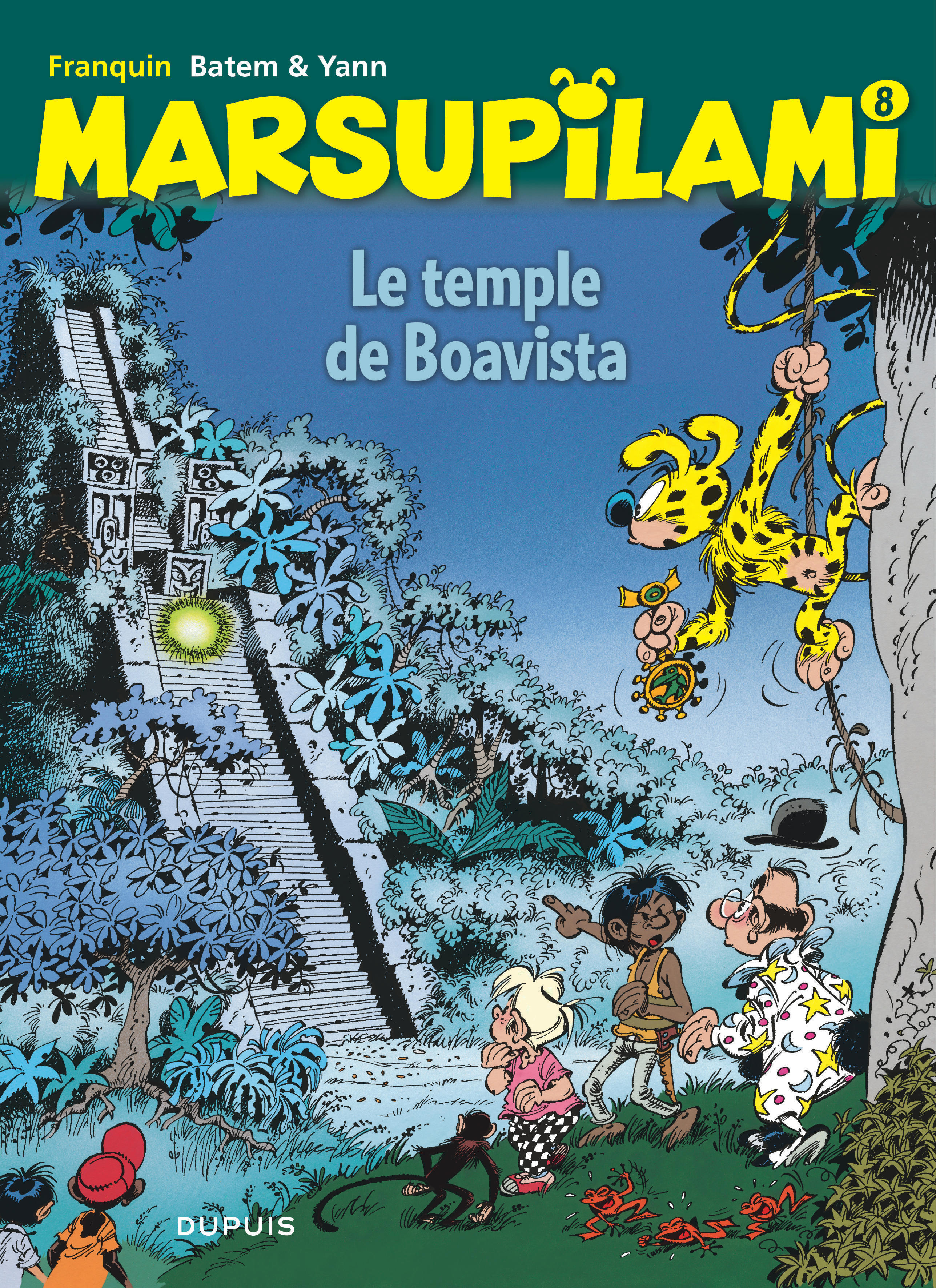Marsupilami - Tome 8 - Le temple de Boavista (9782808516686-front-cover)