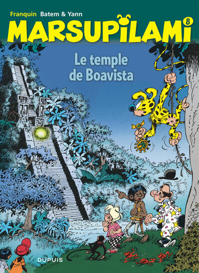 Marsupilami - Tome 8 - Le temple de Boavista (9782808516686-front-cover)