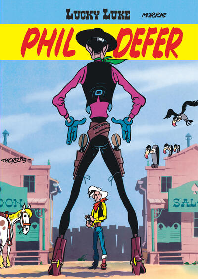 Lucky Luke - Tome 8 - Phil Defer (9782808516785-front-cover)