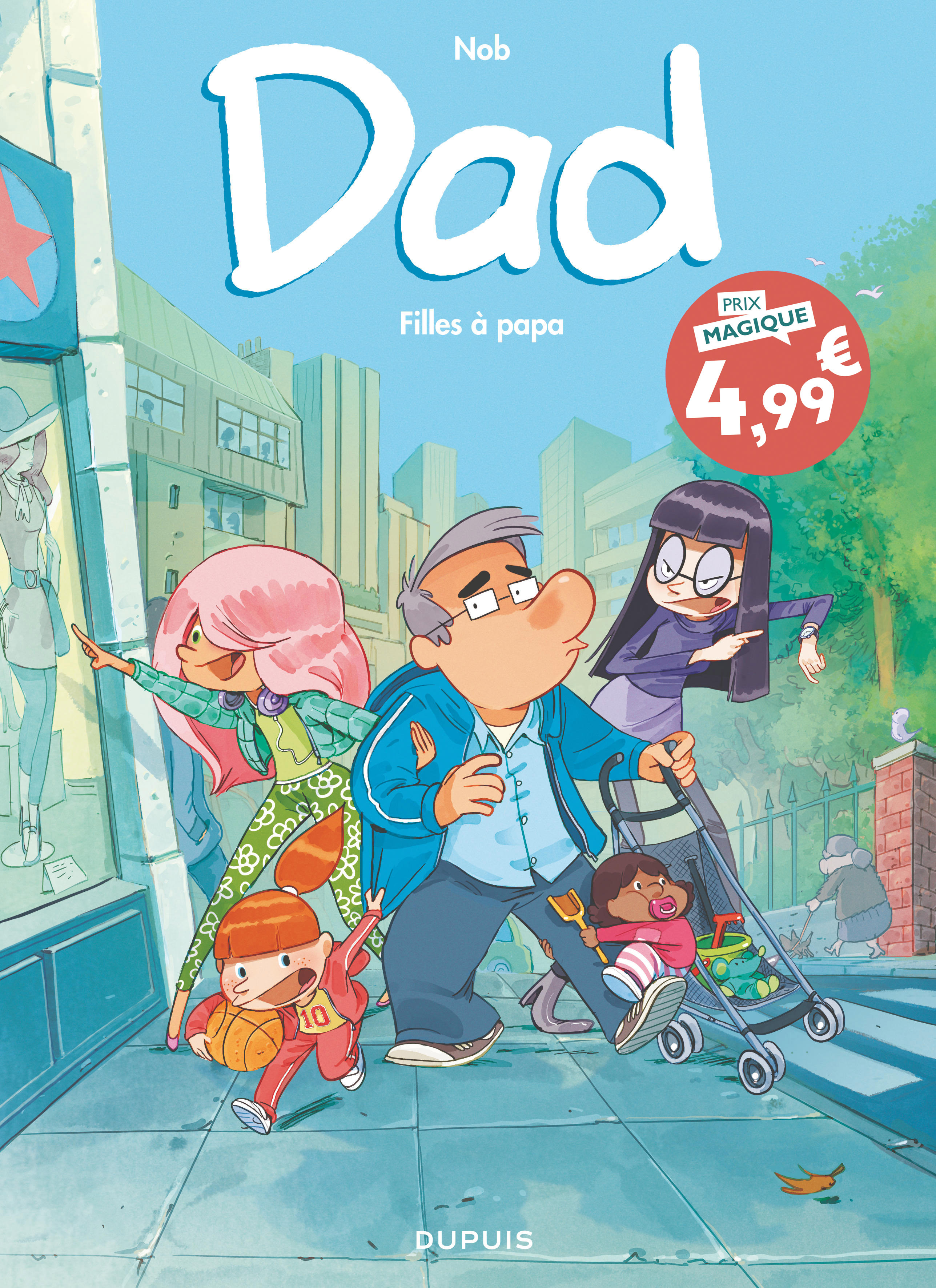 Dad - Tome 1 - Filles à papa (9782808514552-front-cover)