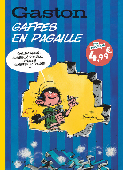 Gaston (édition 2018) - Tome 10 - Gaffes en pagaille (9782808514514-front-cover)