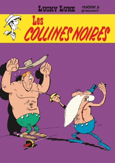 Lucky Luke - Tome 21 - Les Collines noires (9782808512435-front-cover)