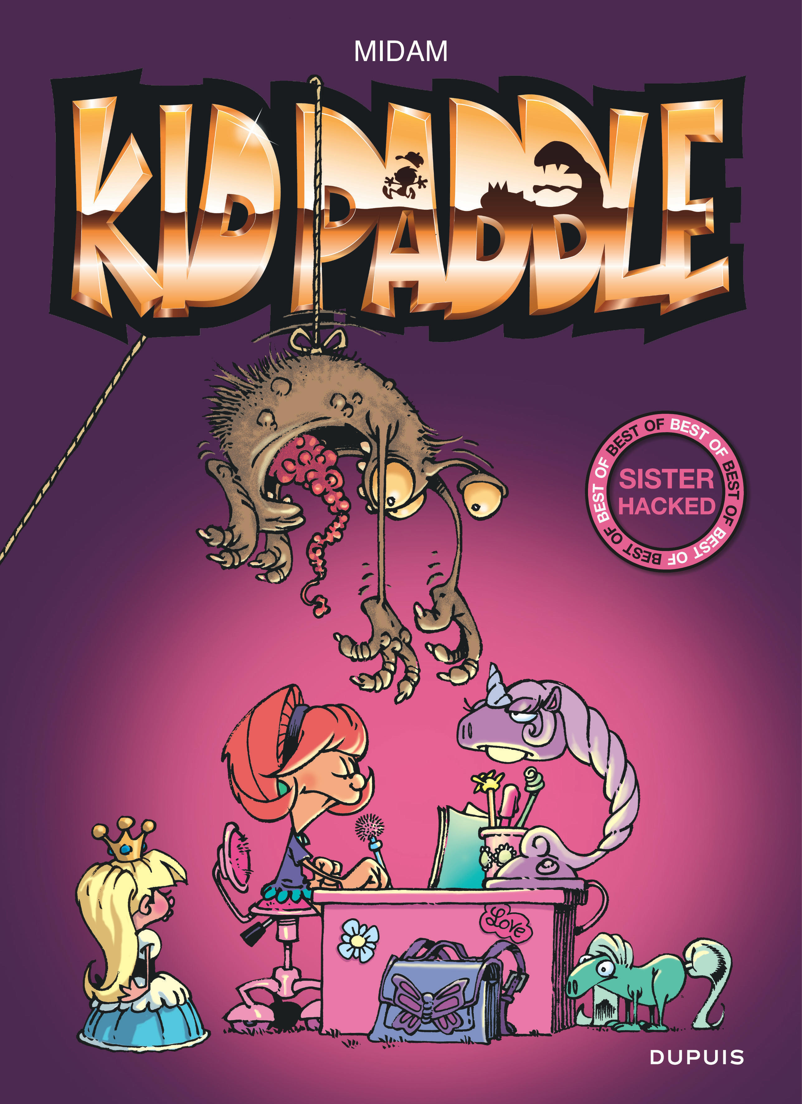 Kid Paddle - Best Of - Tome 3 - Sister Hacked (9782808514927-front-cover)