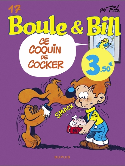 Boule et Bill - Tome 17 - Ce coquin de cocker / Edition spéciale, Limitée (Opé été 2023) (9782808501439-front-cover)