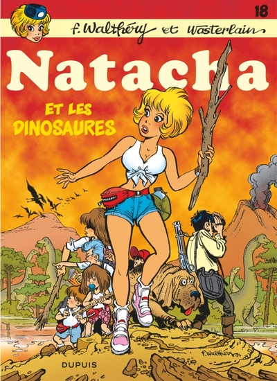 Natacha - Tome 18 - Natacha et les dinosaures / Nouvelle édition (9782808501521-front-cover)