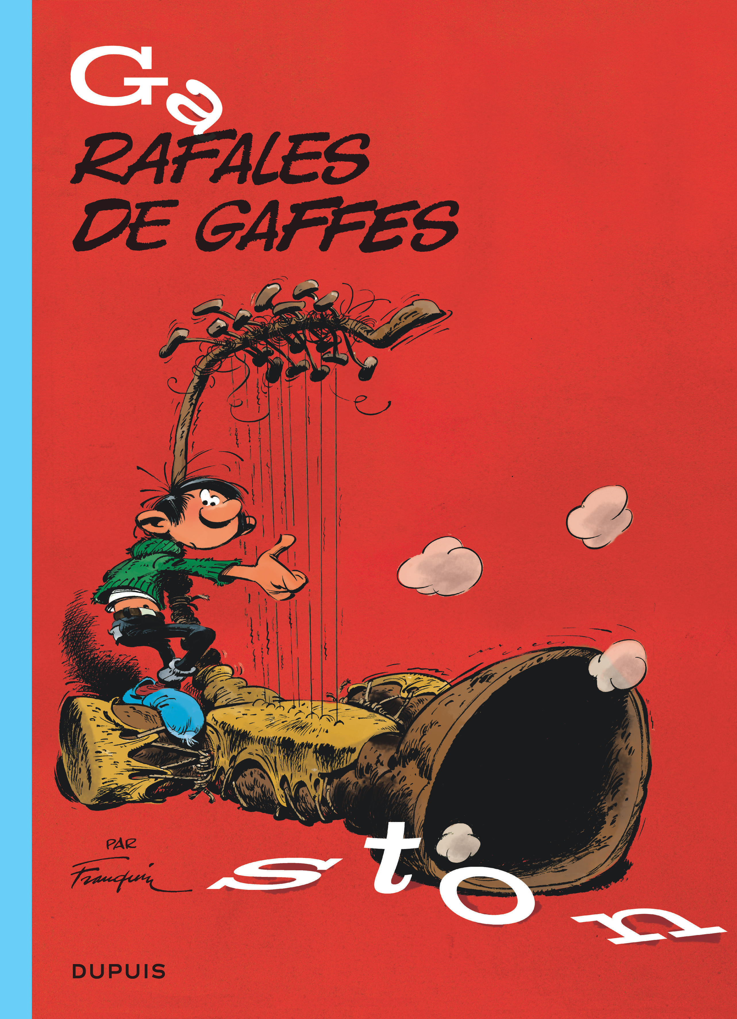 Gaston (édition 2018) - Tome 8 - Rafales de gaffes (9782808516617-front-cover)