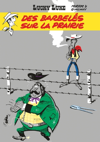Lucky Luke - Tome 29 - Des barbelés sur la prairie (9782808512459-front-cover)