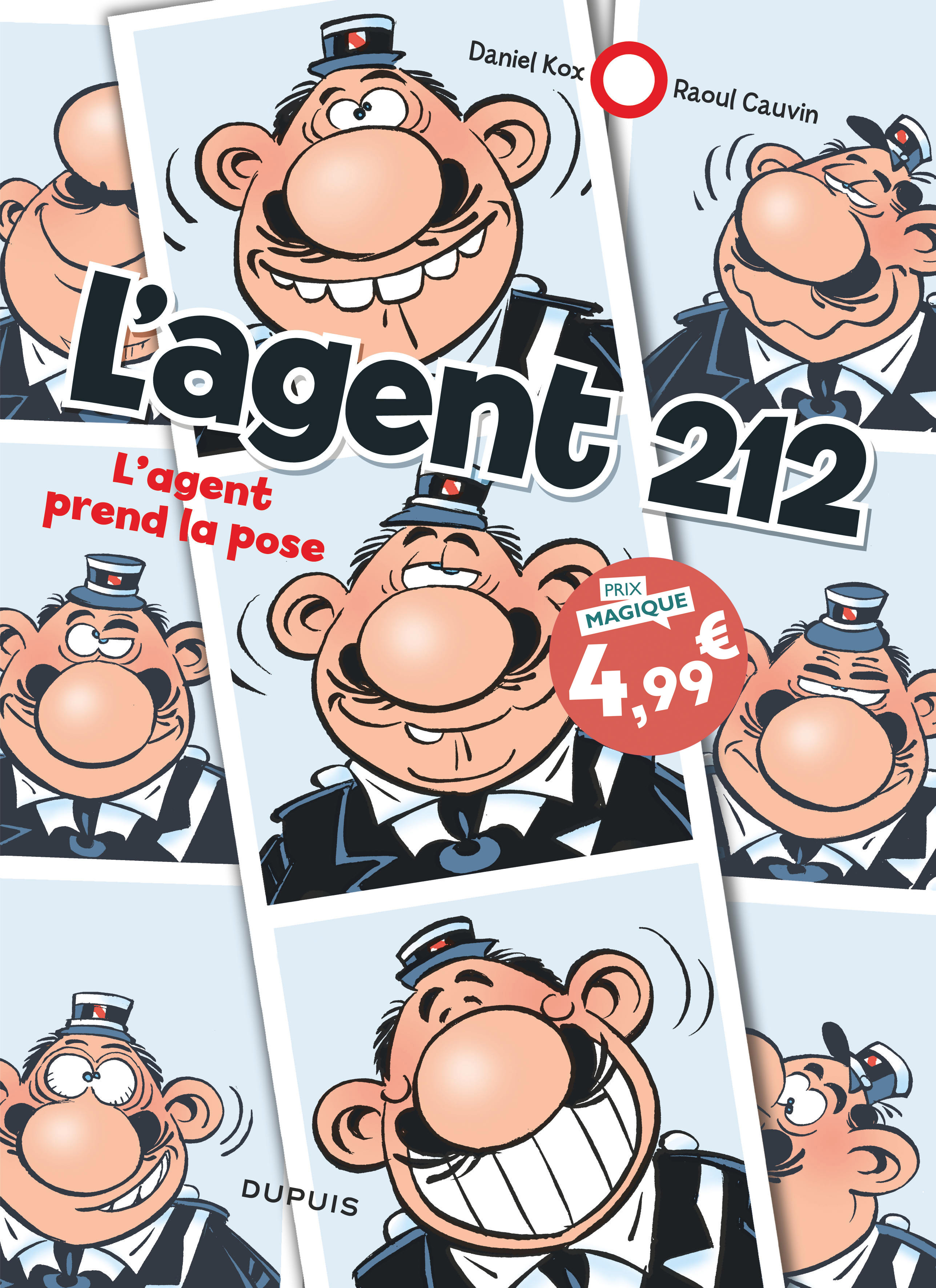 L'agent 212 - Tome 25 - L'agent prend la pose (9782808514521-front-cover)