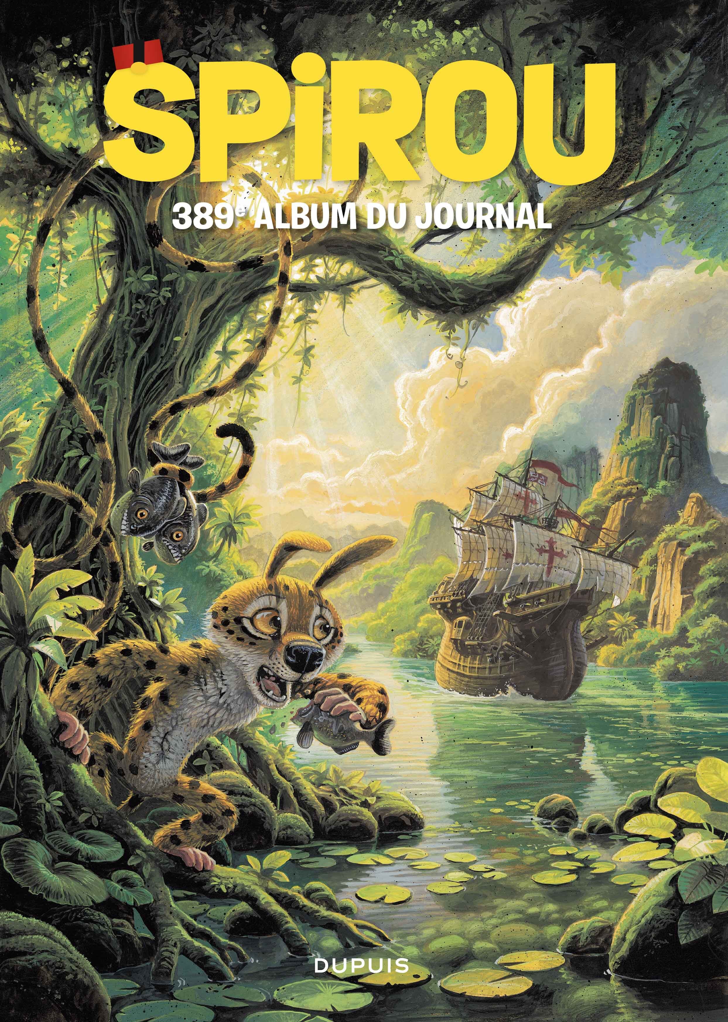 Recueil Spirou - Tome 389 (9782808515078-front-cover)