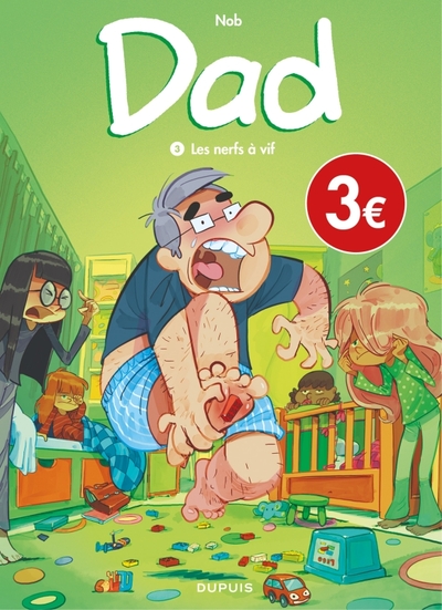 Dad - Tome 3 - Les nerfs à vif / Edition spéciale, Limitée (Opé 2023 à 3  ) (9782808500159-front-cover)
