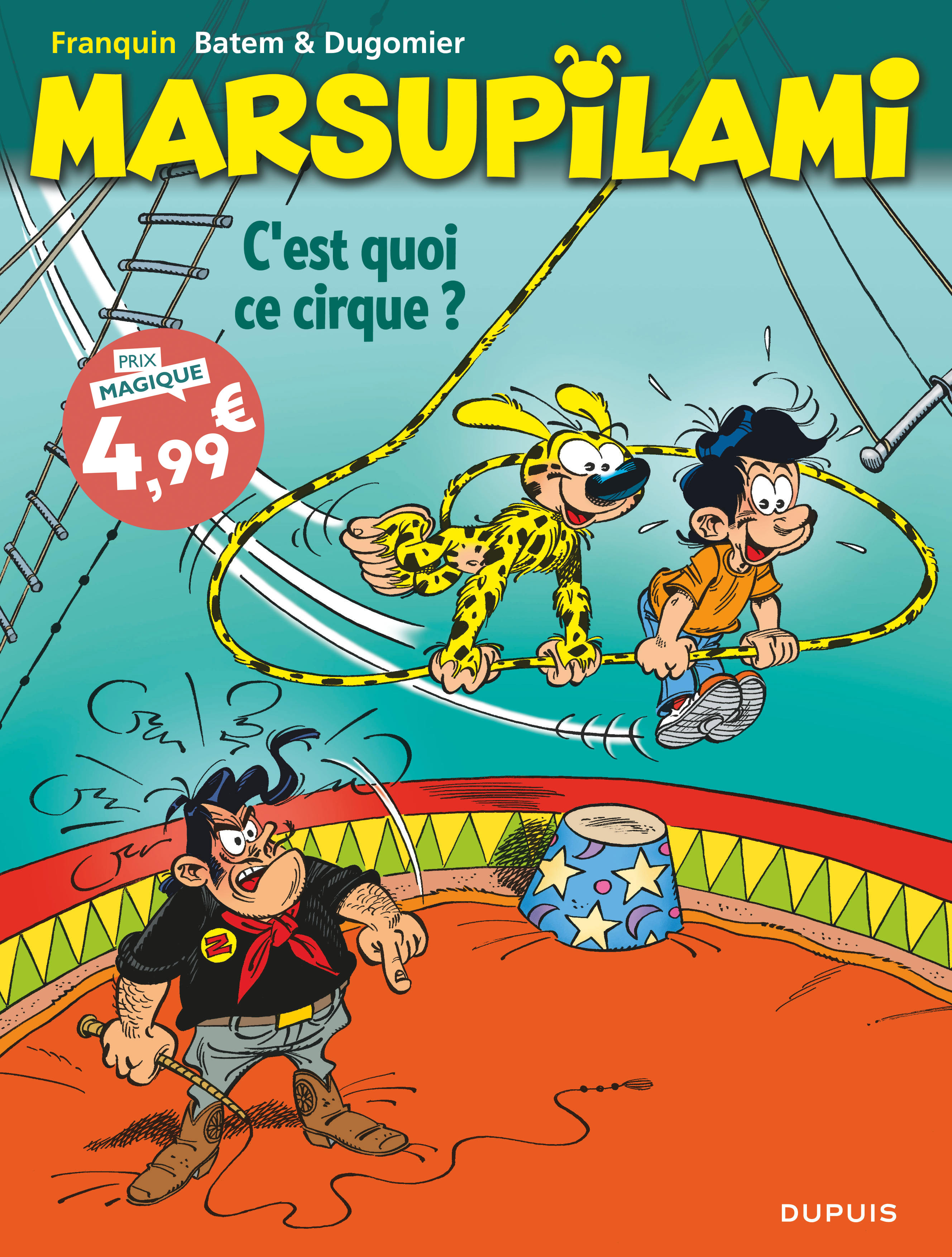 Marsupilami - Tome 15 - C'est quoi ce cirque ? (9782808514484-front-cover)