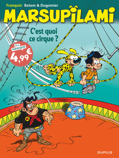 Marsupilami - Tome 15 - C'est quoi ce cirque ? (9782808514484-front-cover)