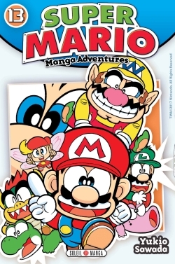 Super Mario Manga Adventures T13 (9782302062504-front-cover)