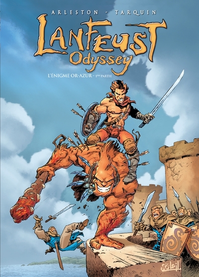 Lanfeust Odyssey T01, L'Énigme Or-Azur (9782302014510-front-cover)