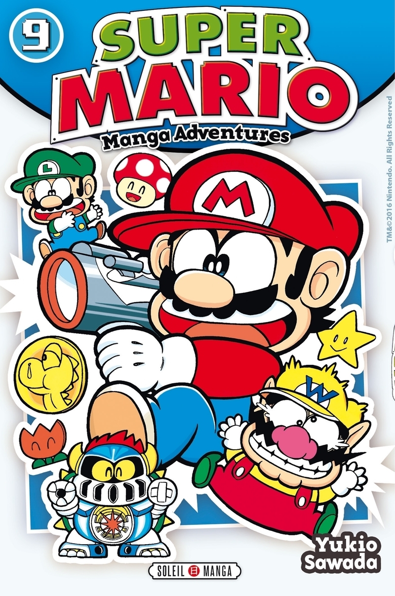 Super Mario - tome 09 Manga Adventures (9782302049949-front-cover)