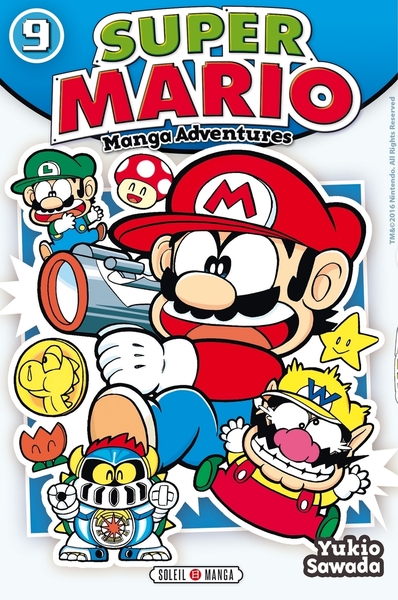 Super Mario - tome 09 Manga Adventures (9782302049949-front-cover)
