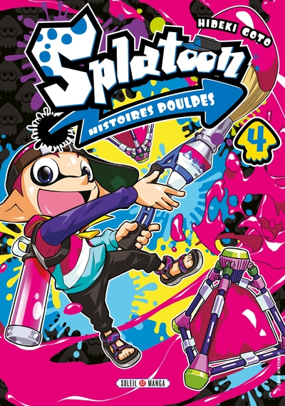 Splatoon Histoires Poulpes T04 (9782302092976-front-cover)