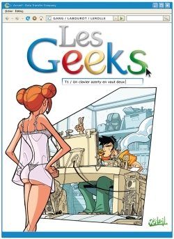 Les Geeks T01, Un clavier AZERTY en vaut deux (9782302000599-front-cover)