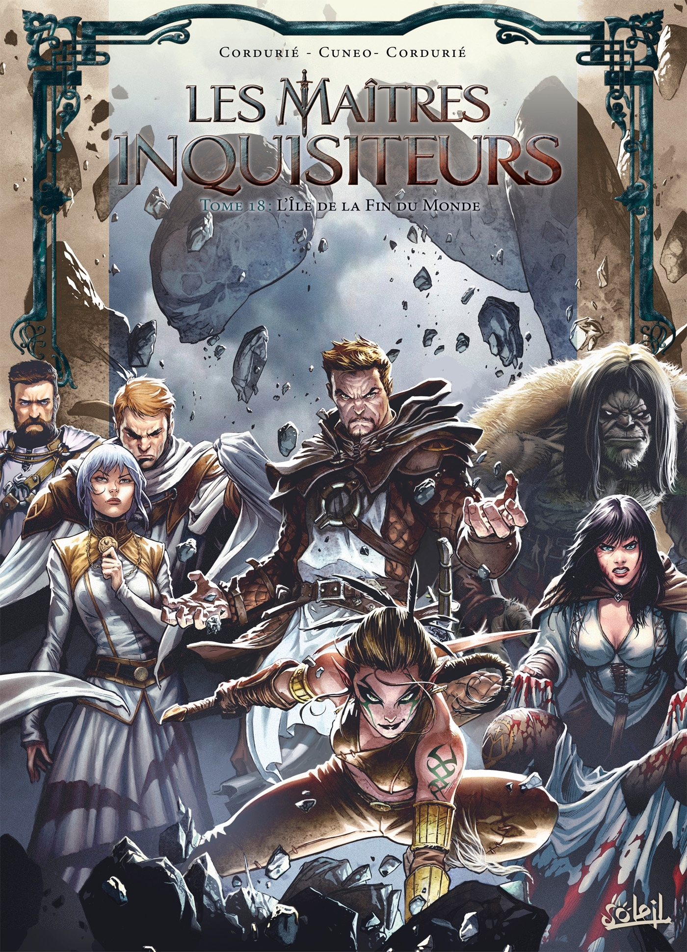 Les Maîtres Inquisiteurs T18, L'Île de la fin du monde (9782302091160-front-cover)